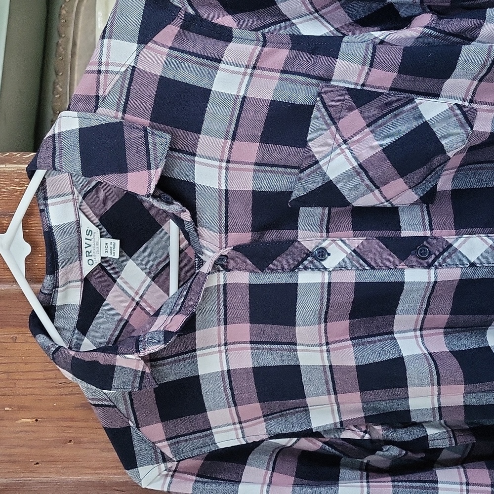 Orvis flannel shirt size small